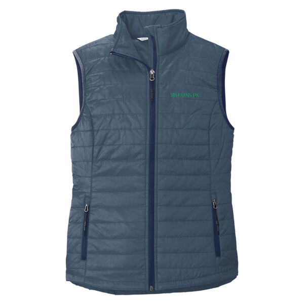 SBS Farms - Ladies Packable Puffy Vest Thumbnail