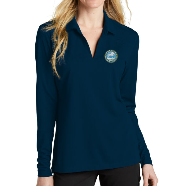 BEC - Ladies Dri FIT Micro Pique 2.0 Long Sleeve Polo Thumbnail