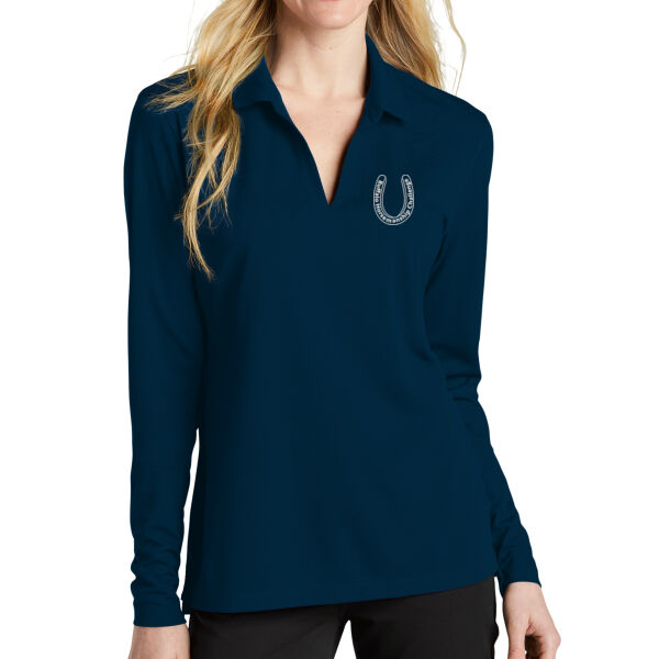 BHC - Ladies Dri FIT Micro Pique 2.0 Long Sleeve Polo Thumbnail