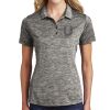 ® Ladies PosiCharge ® Electric Heather Polo Thumbnail