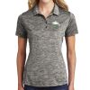 ® Ladies PosiCharge ® Electric Heather Polo Thumbnail