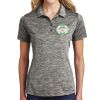 ® Ladies PosiCharge ® Electric Heather Polo Thumbnail