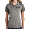 ® Ladies PosiCharge ® Electric Heather Polo Thumbnail