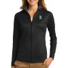 Ladies Vertical Texture Full Zip Jacket Thumbnail