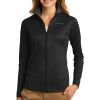 Ladies Vertical Texture Full Zip Jacket Thumbnail