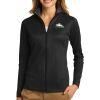 Ladies Vertical Texture Full Zip Jacket Thumbnail