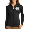 Ladies Vertical Texture Full Zip Jacket Thumbnail