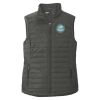 Ladies Packable Puffy Vest Thumbnail