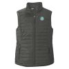 Ladies Packable Puffy Vest Thumbnail